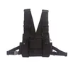 Taillezakken Tactisch vest Nylon Militaire borstpakket Pouch Holster Harness Walkie Talkie Radio voor twee Way281D