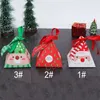 Christmas Gift Wrap Boxes Santa Claus Elk Candy Box Paper Present Boxes Party Decor P1028