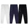 Men's Pants Galleries Dept Designer Sweatpants Sports 7216b Painted Flare Sweat Pant Correct Hand-painted Ink Splashing Graffiti Loose High