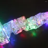 Christmas Decorations 1M Long LED Light Fairy Lights Strings Ribbon Xmas Tree Ornaments Wall Window Wedding Year Home Decor