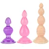Articoli di bellezza S/M/L silne ssanie galaretki Dildo anale mikkie Butt Plug kobiet Penis seksowne produkty zabawki erotyczne dla dorosych 18 mczyzn towarw sklep