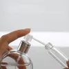 Atomizer refilável garrafa de perfume mini garrafa de spray de vidro transparente frasco fino névoa vazia Amostra cosmética recipiente de presente 2 3 5 7 10 15 ml grama