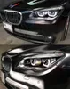 Estilo de carro para bmw f02 faróis 2009-2014 740i 730i 735i f01 led farol lente do projetor drl acessórios automotivos