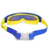 Goggles Lunettes de natation des lunettes réglables anti-buts Protéger les enfants étanches SIle Miroration de nage de natation L221028
