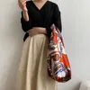 Bolsos de noche Razaly marca diseñador de alta calidad bufanda de seda bolso bandolera mujer bolso de hombro Casual Tote gran capacidad 2022 bufandas