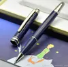 Petit Prince Blu Rollerball Penne a sfera Cancelleria per ufficio Scuola Penna regalo con inchiostro da scrittura in resina metallica con intaglio carino