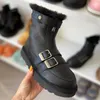 Snow Boots Women Ryce Knight Botki pagot Mid-Calf Boots Wint Buty ciepłe futra Pluszowe buty z zamkiem błyskawicznym