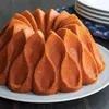 Moules de boulangerie couronne bundt po￪le familiale parent-enfant rassemblement g￢teau diy moule champagne or 9,8x4 pouces