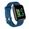 Смарт-часы D13, водонепроницаемые умные часы, спортивные фитнес-трекер, браслет, монитор артериального давления, монитор сердечного ритма, мужские, женские, детские часы для Android ios