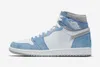 Wersja 2021 Authentic 1 High OG Hyper Royal Trophy Room 1S Light Smoke Grey White Man Woman Outdoor buty sportowe trampki z oryginalnym pudełkiem