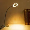 Tischlampen Clip Light LED-Schreibtischlampe USB-Metall-Ein-/Ausschalter Zwei-/Dreistufiger Farbwechsel für Wohnzimmer-Schlafzimmer-Desktops