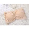 Bustiers & Corsets Sexy Women Thin Tube Tops Elastic Strapless Bra Lace Top Bandeau Crop Seamless Padded Underwear