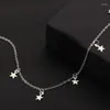 Choker Bohemia Star Tassel Necklaces Pendants Simple Style Shining Sequins For Women Charm Jewelry Bijuterias