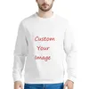 Suéteres para hombres Slim Fit Ropa deportiva para hombres El mapa de Rusia y diseño de estampado de girasoles rojos Hombres Casual Pullover O-cuello Sweatershirt