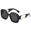 Óculos de sol de grife para mulheres ff óculos de sol clássico Vintage Plate Style Temple Hollow Sunglasses Men