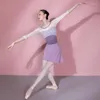 Scena Zużycie koronkowe boderki taniec bodysuit kobiety gimnastyka trapnardowa klasyczna tańca balerina ubrania backless rajstopy kostium JL3612