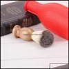 Makeup Brushes Tools Accessories Health Beauty Badger Hair Mens Shaving Brush Barber Salon Men Facial Beard Cleanin Dh Ot0Zx4029492