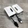 ORIGINAL OEM Kvalitet 1M 3ft USB Type-C till typ C-kablar snabb laddningsladdningskabel för Samsung Galaxy S22 S21 S20 S10 S9 S8 S7 Obs 10 Plus Support PD Quick