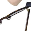 Euro-am Hotsale Scise Rectangular Frame Sunglasses Unisex UV400 54-22-140インポートされたダブルカラーの純粋なプランクフルリムトップレターの処方ゴーグルフルセットボックス