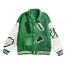 Мужские куртки дизайнер L Mens Brand Vintage Baseball Bomber Coats Letter Emelcodery осень мужчина хип -хоп свободный университет nq3s сохраняет теплый x xl m 4 Ut3r