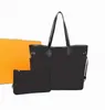 Luxurys Designer Bags para mujer Bolsos de cuero genuino de alta calidad crossbody lady Shoulder Bag shopping tote monedero 2 pcs / set F5422