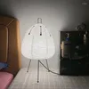 Bordslampor japansk rispapper f￶r sovrum Akari Noguchi Yong Lantern Desk Lamp s￤ng vardagsrum Led Night Light Home Decor