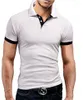 Heren t shirts 2022 zomer mode ity shirt heren stritching shorts mouw zakelijke kleding luxe tee merk