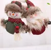 Weihnachtsdekoration Doll Anhänger Ornamente Wandtür Hanges Geschenk für Kinder Weihnachtsbaumparty Shop Santa Claus de874