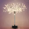 Bordslampor LED Tree Light Bonsai Lamp Flexibla grenar för Home Party Wedding Festival Juldekor