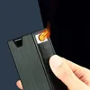 최신 화려한 바람방방 담배 케이스 다기능 USB 라이터 키트 쉘 플라스틱 알루미늄 혁신적인 디자인 흡연 스토리지 스태쉬 박스 컨테이너 DHL