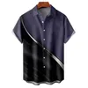 Männer Casual Hemden Cord Hosen Herren Gedruckt Hawaiian Kurzarm Button Down Strand Hemd Für Mann Mode Männer Tops
