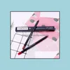 Matite per labbra all'ingrosso New Fashion Matita per rossetto Womens Professional Lipliner Waterproof Lip Liner 9 colori Strumenti per il trucco Drop Deliv Dh68K