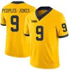 NCAA College Michigan Wolverines Football 4 Jim Harbaugh Jersey 98 Tom Harmon 4 DeVeon Smith 1 Devin Funchess 9 Donovan Peoples-Jones 1 Braylon Edwards Nombre personalizado