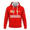 Zlse Men's Hoodies Sweatshirts 2023 F1 Formula One Am Team Extreme Sports Event Zipper Hoodie Haruku