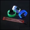 Autres fournitures de fête festive Led Bracelet lumineux magnétique Concert Get Together Gifts A Otirq