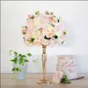 Decorative Flowers DE BODA Rosa Artificial 36cm Para Decoracion Centro Mesa Flores Fondo Fiesta