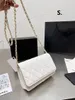 디자이너 숄더백 럭셔리 브랜드 크로스 바디 WOC 패션 간단한 작은 클래식 플랩 스퀘어 가방 여성 가죽 캐비어 체인 휴대 전화 핸드백 지갑