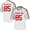 NCAA A&M Texas Aggies Football College 28 Isaiah Spiller Jersey 6 Devon Achane 0 Ainias Smith 85 Jalen Wydermyer 10 Zach Calzada Haynes King University Black Red White