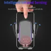 Fast Charge Floveme R2 Smart Infrared Sensor Car Phone حامل لـ iPhone 12 11 لـ Xiaomi 10W Qi Wireless Charger Air Vent Mount Bracket