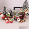Christmas Decorations Christmas Decorations Xmas Party Supply Santa Elk Glasses Year Gifts For Children Decoration Home Navidad Deco Dhzrs