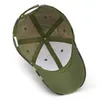 Snapbacks Caps esportivos ao ar livre Camuflagem Hat Baseball Simplicidade Tactical Militar Ger Camo Chapéus de Caça Adulto L221028