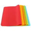 Table Mats Silicone Mat Baking Liner Oven Heat Insulation Pad Dough Maker Pastry Kneading Rolling Kitchen Accessories