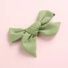 Hair Accessories 2022 1pcs Baby Flower Bows Headband Hairband Hairpin Clip Linen Barrettes Kids Child Girls Colorful