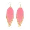 Stud Earrings Go2boho Miyuki Tassel Fringe Women Trendy Femme Gifts Handmade Woven Jewelry