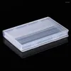 Nail Art Kits 20 Slots Storage Box Plastic Display For Drill Bit Files Acrylic Clear Holder Electric Machine Burrs Manicure Accessory