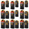 Verdiende basketbal icoon klassiek gedrukt Rudy gay jersey 8 Hassan Whiteside 21 Patrick Beverley 22 Malik Beasley 5 Jarred Vanderbilt 0 Walker Kessler 24 editie