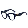 Tasarımcı Gözlükleri Yüksek Güneş Gözlüğü Kadın Mavi Uçma Optik Okuma Gözlükleri Moda Trend Vintage Marka Tasarımcı Büyük Boy