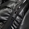 Hiver nouvelle marque mens doudoune high tech coupe-vent imperméable à l'eau poche à fermeture éclair épissage conception veste de designer de luxe