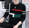 Suéteres masculinos Luxo para novo suéter de malha de malha Designer de lã Graphic Streetwear Casual Jumper Men Roupos