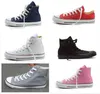 Low-Top High-Top Scarpe di tela da uomo Scarpe casual Scarpe da ginnastica Scarpe da donna per adulti 12 colori Stringate Taglia 35-44 S4